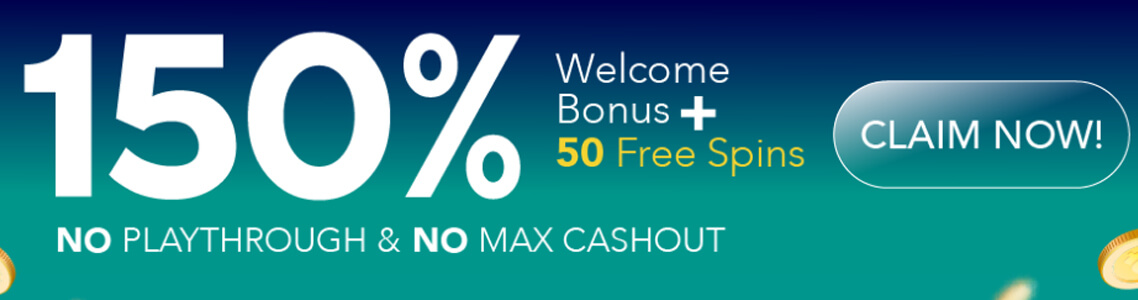 Bonus 330% up to AU$3,300 and 50 Free Spins
